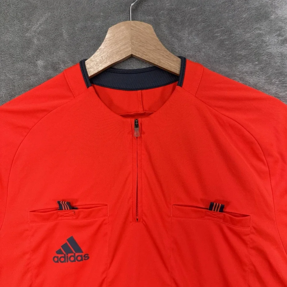 Vintage ADIDAS CLIMACOOL MEN'S REFEREE JERSEY LONG SLEEVE SIZE Medium